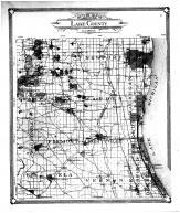 Lake County Outline Map, Lake County 1907